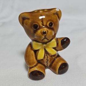 Vintage Avon Brown Ceramic Bear